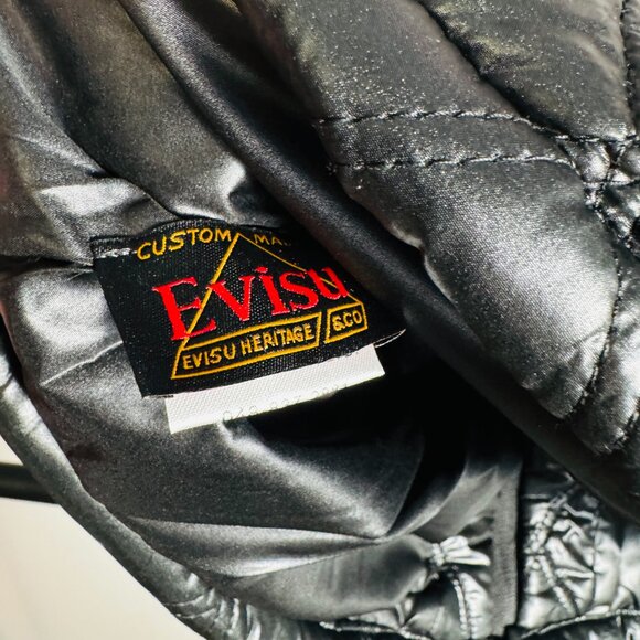 Brand new men Evisu jacket size asian size XL - Picture 3 of 3